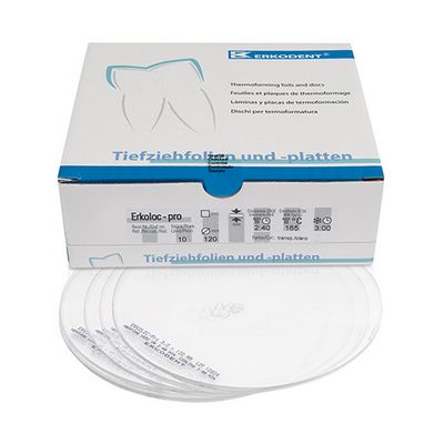 Erkoloc-pro, th. 1.00 mm,  120 mm, transp. 20 unidades