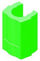 OT Vertical clipes verde reteno suave - 4 unidades